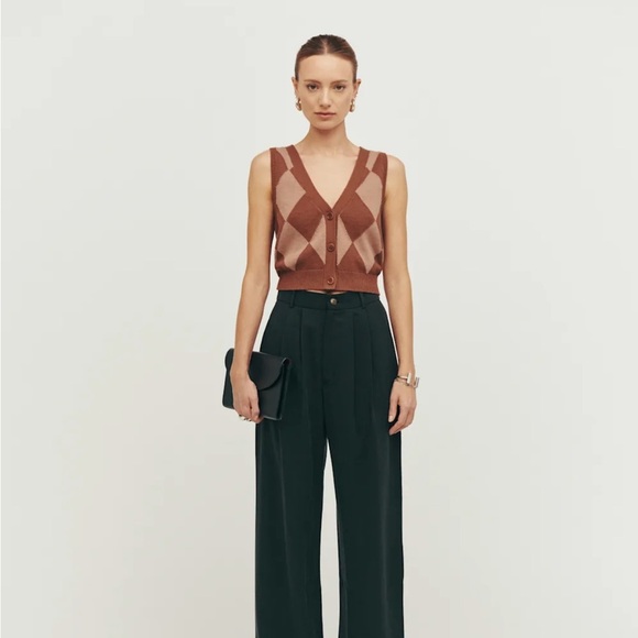 Reformation NWT Mason Pant size 4P - Picture 2 of 3